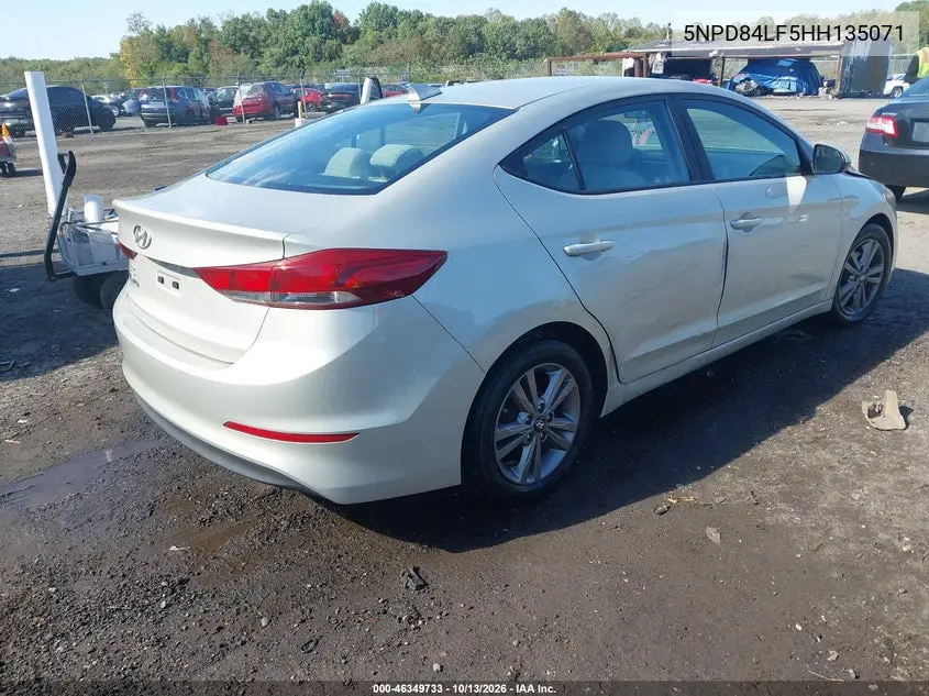 2017 HYUNDAI ELANTRA VIN 5NPD84LF5HH135071 — фото 4