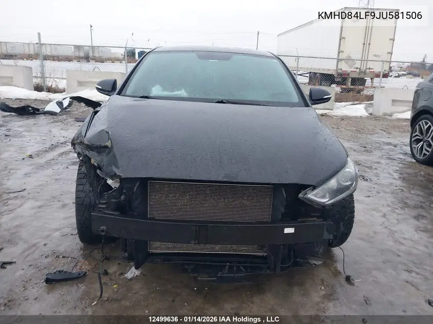 2018 HYUNDAI ELANTRA VIN KMHD84LF9JU581506 — фото 12