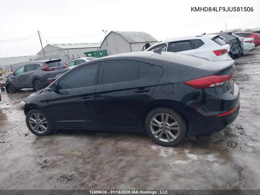 2018 HYUNDAI ELANTRA VIN KMHD84LF9JU581506 — фото 14