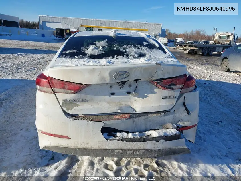 2018 HYUNDAI ELANTRA VIN KMHD84LF8JU640996 — фото 16