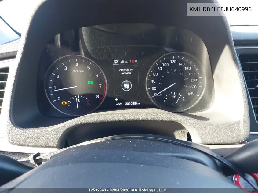 2018 HYUNDAI ELANTRA VIN KMHD84LF8JU640996 — фото 7