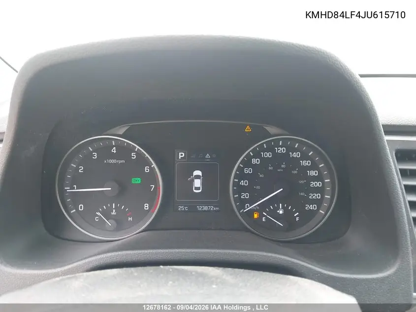 2018 HYUNDAI ELANTRA VIN KMHD84LF4JU615710 — фото 7