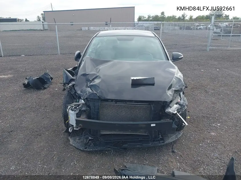 2018 HYUNDAI ELANTRA VIN KMHD84LFXJU592661 — фото 13