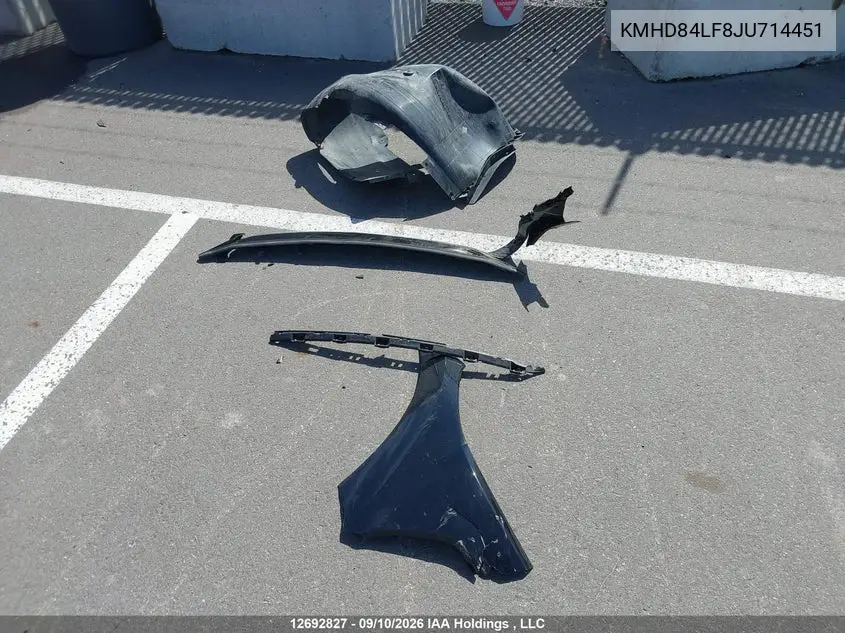 2018 HYUNDAI ELANTRA VIN KMHD84LF8JU714451 — фото 11