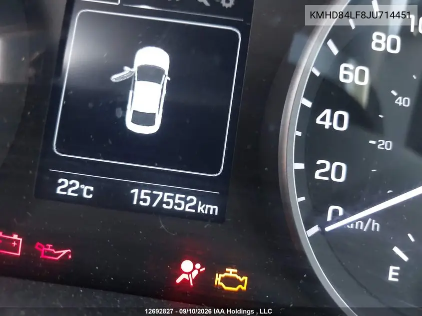 2018 HYUNDAI ELANTRA VIN KMHD84LF8JU714451 — фото 15