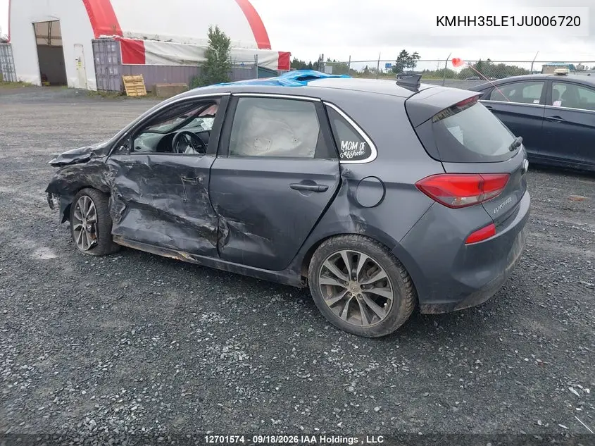2018 HYUNDAI ELANTRA VIN KMHH35LE1JU006720 — фото 3