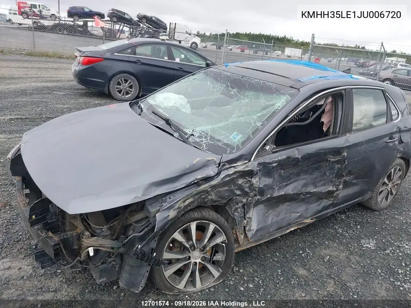 2018 HYUNDAI ELANTRA VIN KMHH35LE1JU006720 — фото 6