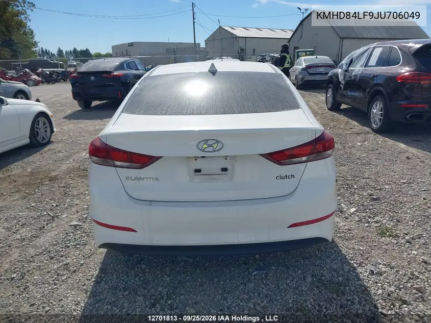 2018 HYUNDAI ELANTRA VIN KMHD84LF9JU706049 — фото 16