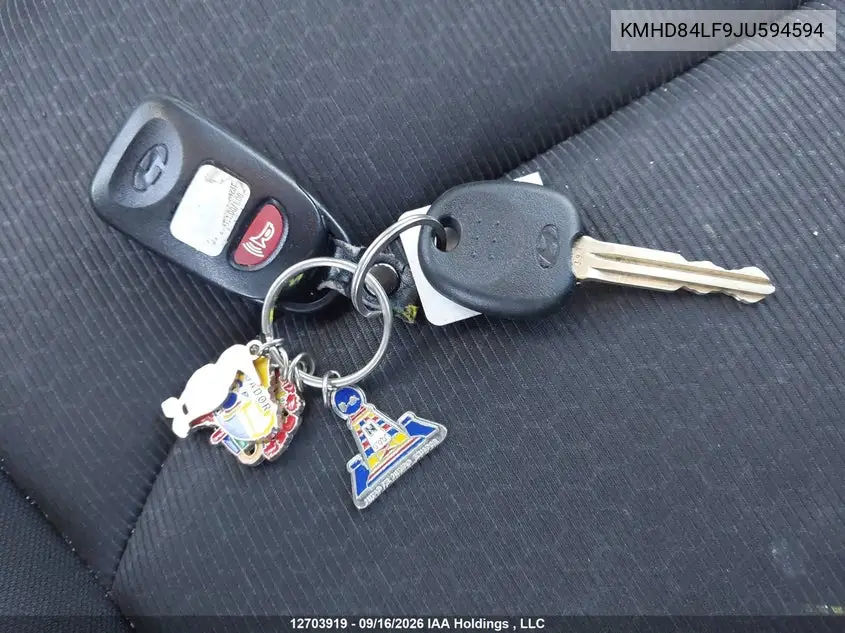2018 HYUNDAI ELANTRA VIN KMHD84LF9JU594594 — фото 11