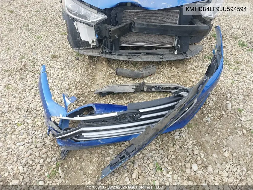 2018 HYUNDAI ELANTRA VIN KMHD84LF9JU594594 — фото 12