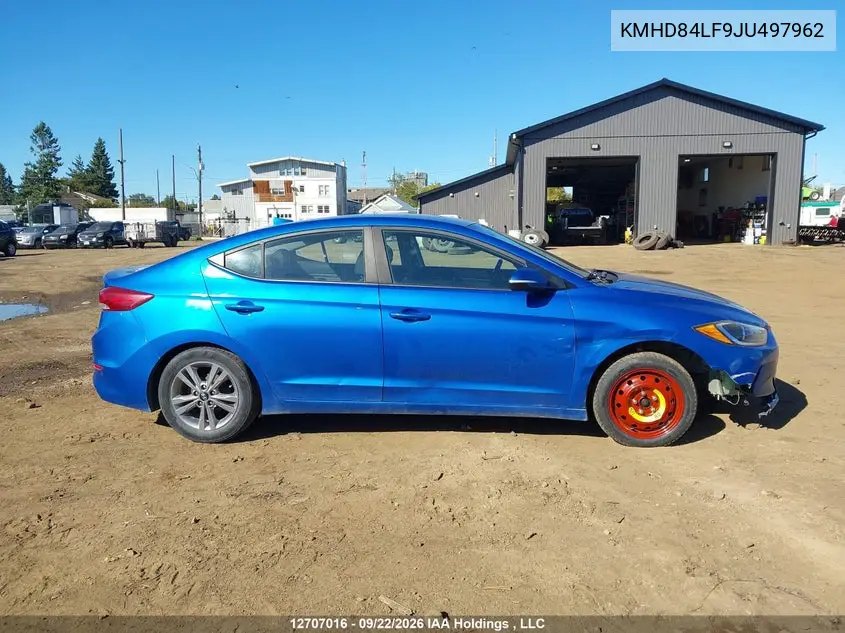 2018 HYUNDAI ELANTRA VIN KMHD84LF9JU497962 — фото 14