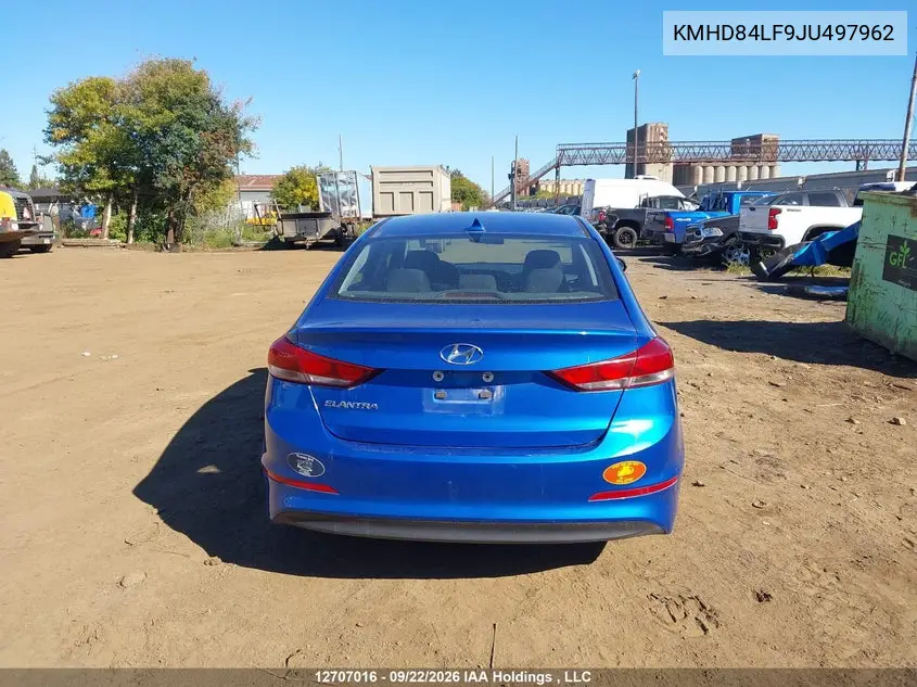 2018 HYUNDAI ELANTRA VIN KMHD84LF9JU497962 — фото 17