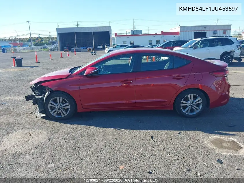 2018 HYUNDAI ELANTRA VIN KMHD84LF1JU453597 — фото 15