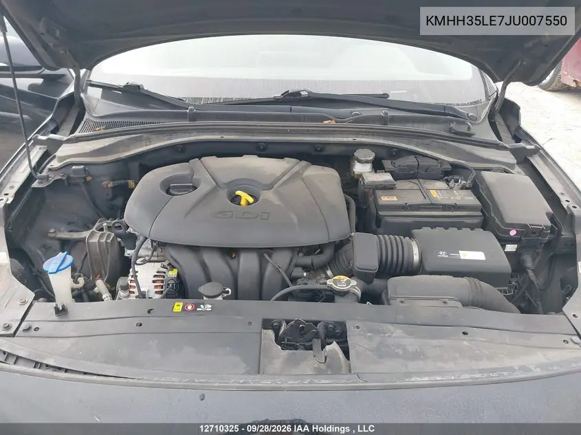 2018 HYUNDAI ELANTRA VIN KMHH35LE7JU007550 — фото 10