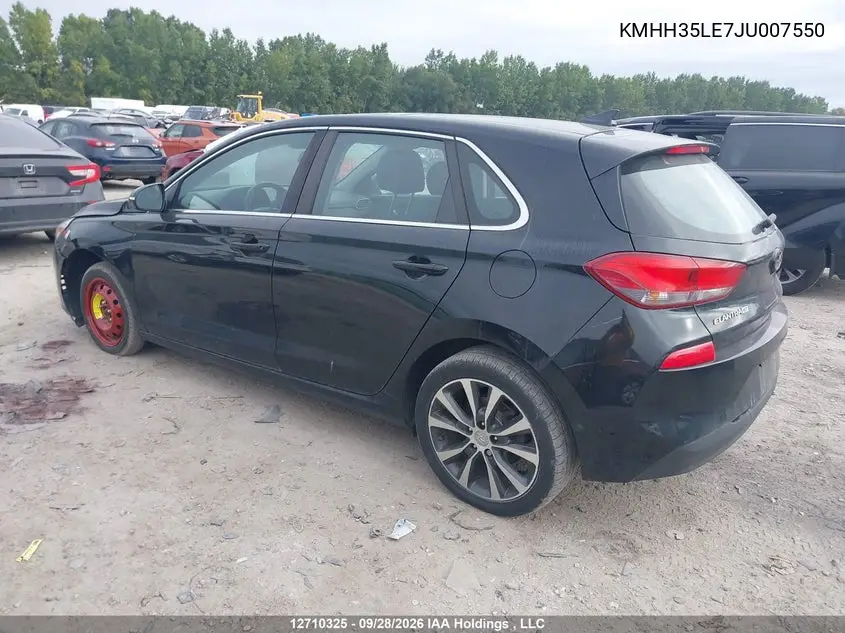 2018 HYUNDAI ELANTRA VIN KMHH35LE7JU007550 — фото 3