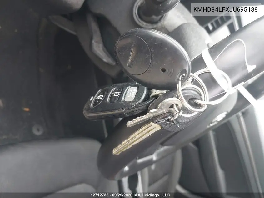 2018 HYUNDAI ELANTRA VIN KMHD84LFXJU695188 — фото 11