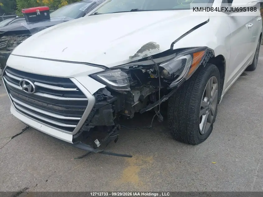 2018 HYUNDAI ELANTRA VIN KMHD84LFXJU695188 — фото 21