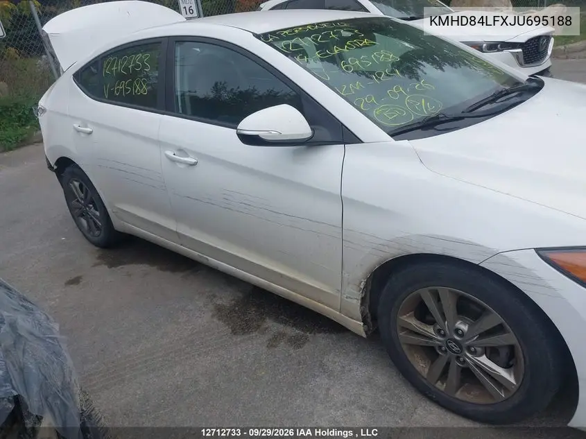 2018 HYUNDAI ELANTRA VIN KMHD84LFXJU695188 — фото 22