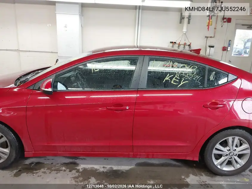2018 HYUNDAI ELANTRA VIN KMHD84LF7JU552246 — фото 15