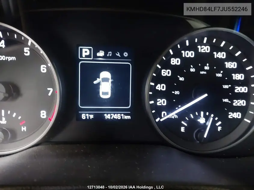 2018 HYUNDAI ELANTRA VIN KMHD84LF7JU552246 — фото 16