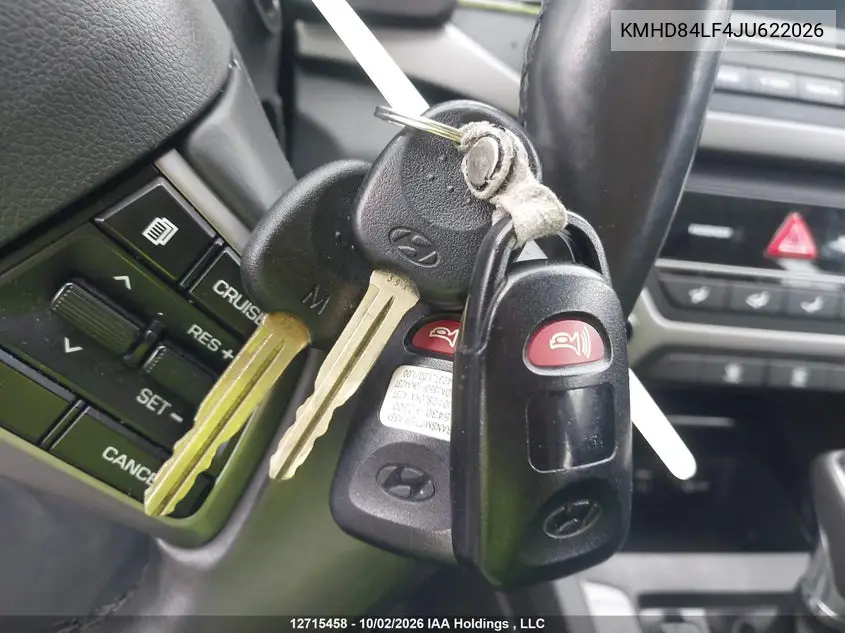 2018 HYUNDAI ELANTRA VIN KMHD84LF4JU622026 — фото 11
