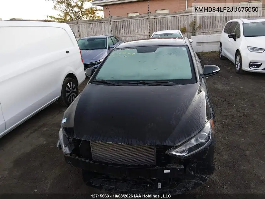 2018 HYUNDAI ELANTRA VIN KMHD84LF2JU675050 — фото 12