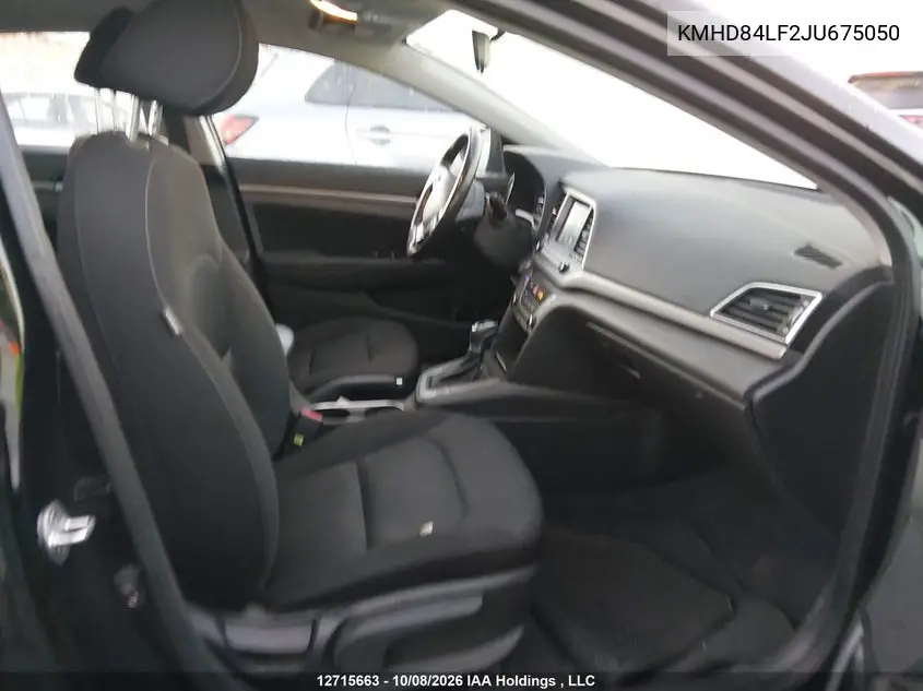 2018 HYUNDAI ELANTRA VIN KMHD84LF2JU675050 — фото 5