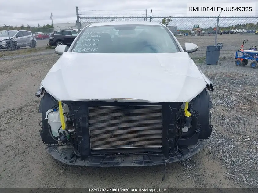 2018 HYUNDAI ELANTRA VIN KMHD84LFXJU549325 — фото 13