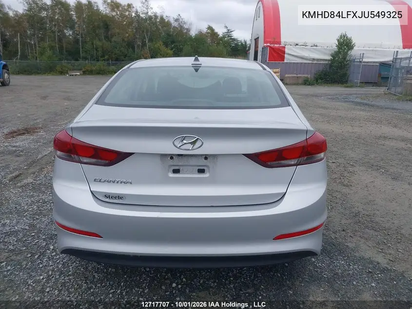2018 HYUNDAI ELANTRA VIN KMHD84LFXJU549325 — фото 17