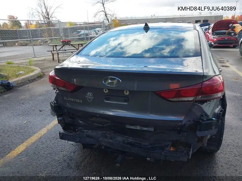 2018 HYUNDAI ELANTRA VIN KMHD84LF9JU640389 — фото 16