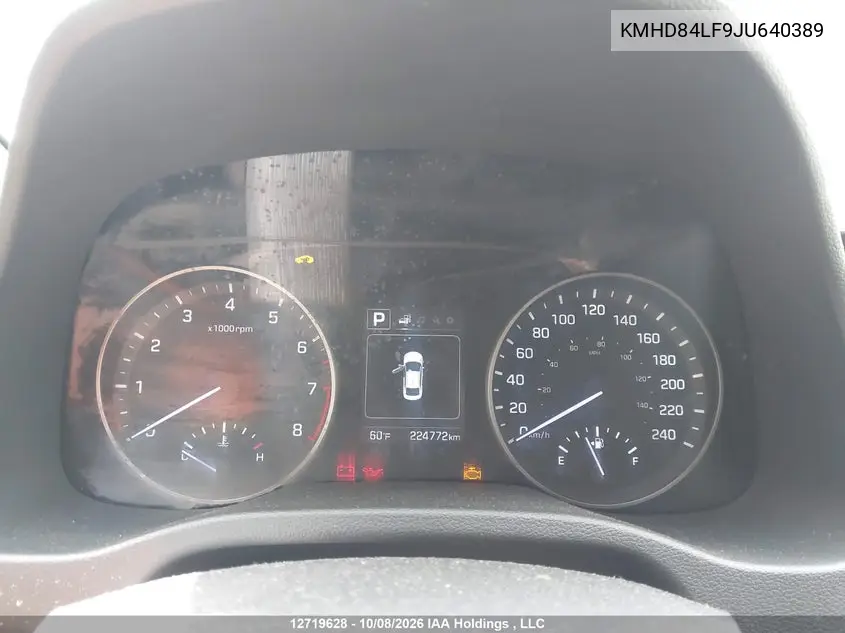 2018 HYUNDAI ELANTRA VIN KMHD84LF9JU640389 — фото 7