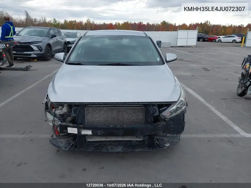 2018 HYUNDAI ELANTRA VIN KMHH35LE4JU072307 — фото 13