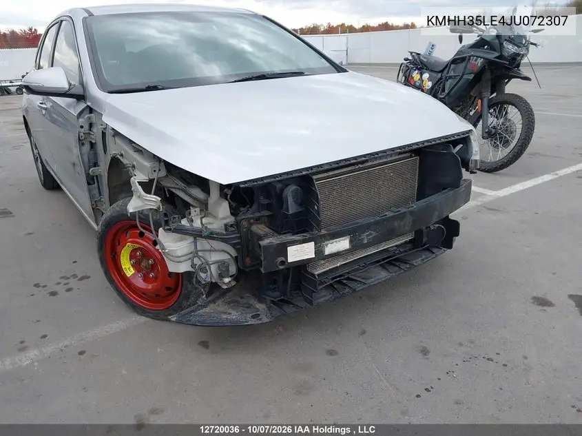 2018 HYUNDAI ELANTRA VIN KMHH35LE4JU072307 — фото 6