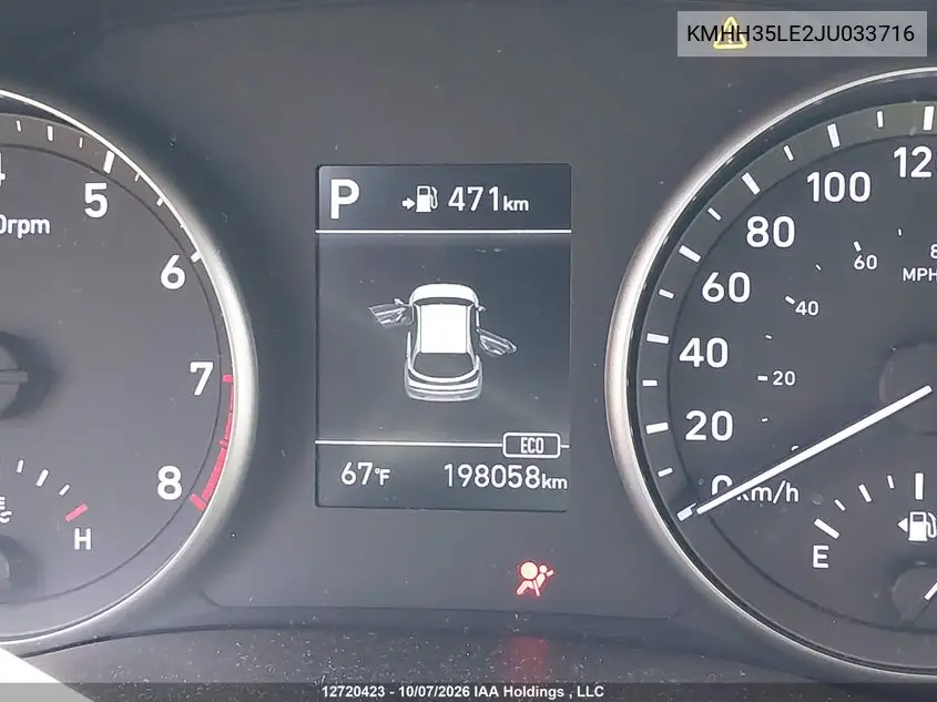 2018 HYUNDAI ELANTRA VIN KMHH35LE2JU033716 — фото 15