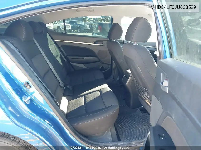 2018 HYUNDAI ELANTRA VIN KMHD84LF0JU638529 — фото 8
