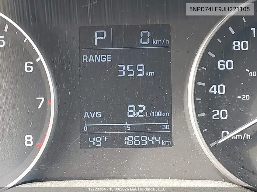 2018 HYUNDAI ELANTRA VIN 5NPD74LF9JH221105 — фото 15