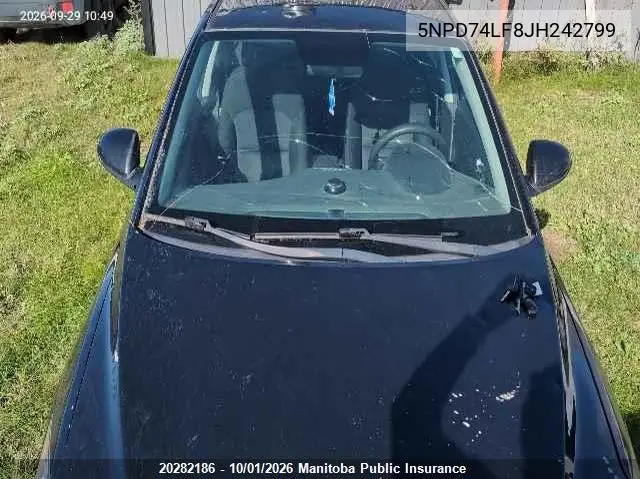 2018 HYUNDAI ELANTRA VIN 5NPD74LF8JH242799 — фото 6