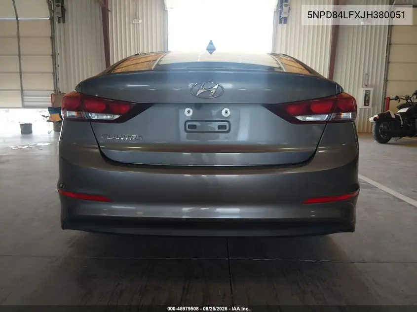 2018 HYUNDAI ELANTRA VIN 5NPD84LFXJH380051 — фото 16