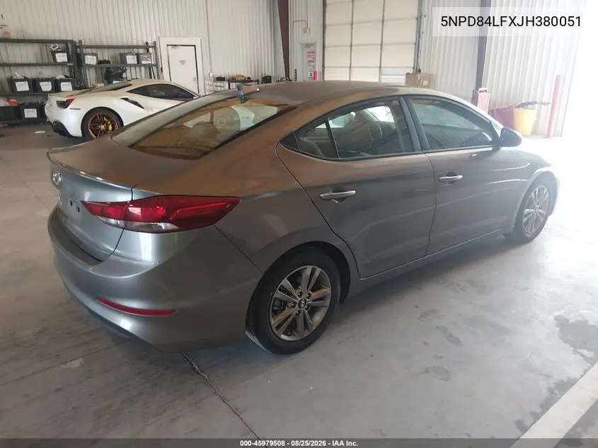 2018 HYUNDAI ELANTRA VIN 5NPD84LFXJH380051 — фото 4