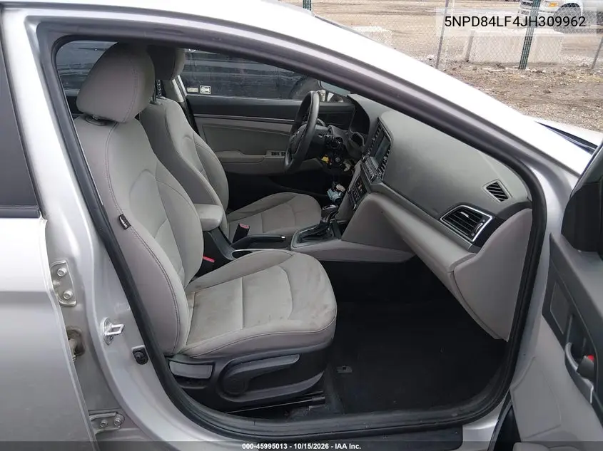 2018 HYUNDAI ELANTRA VIN 5NPD84LF4JH309962 — фото 5