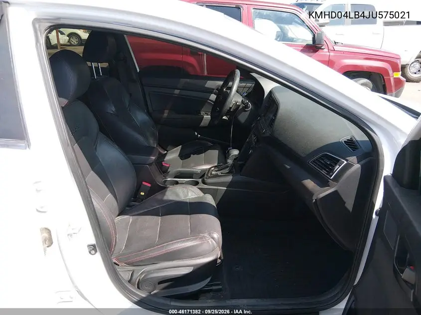 2018 HYUNDAI ELANTRA VIN KMHD04LB4JU575021 — фото 5
