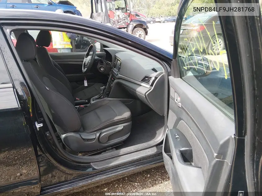 2018 HYUNDAI ELANTRA VIN 5NPD84LF9JH281768 — фото 5