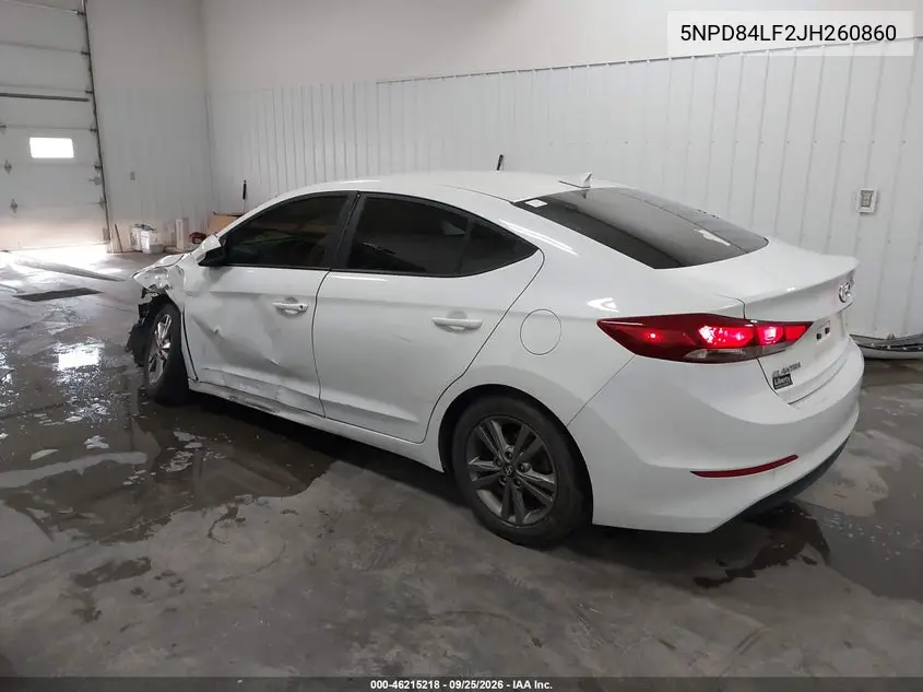 2018 HYUNDAI ELANTRA VIN 5NPD84LF2JH260860 — фото 3