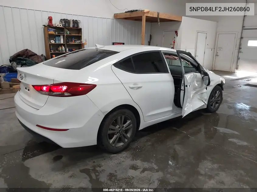 2018 HYUNDAI ELANTRA VIN 5NPD84LF2JH260860 — фото 4