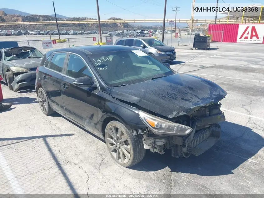 HYUNDAI ELANTRA 2018, VIN KMHH55LC4JU033368
