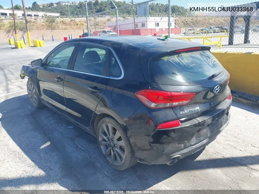 2018 HYUNDAI ELANTRA VIN KMHH55LC4JU033368 — фото 3