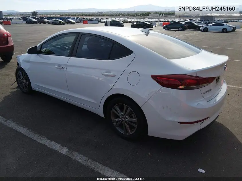 2018 HYUNDAI ELANTRA VIN 5NPD84LF9JH245160 — фото 3