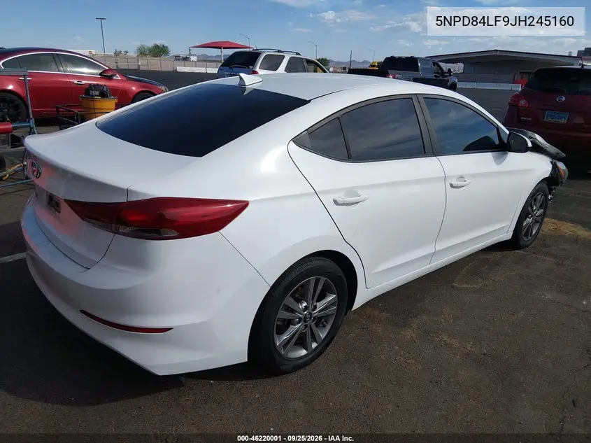 2018 HYUNDAI ELANTRA VIN 5NPD84LF9JH245160 — фото 4