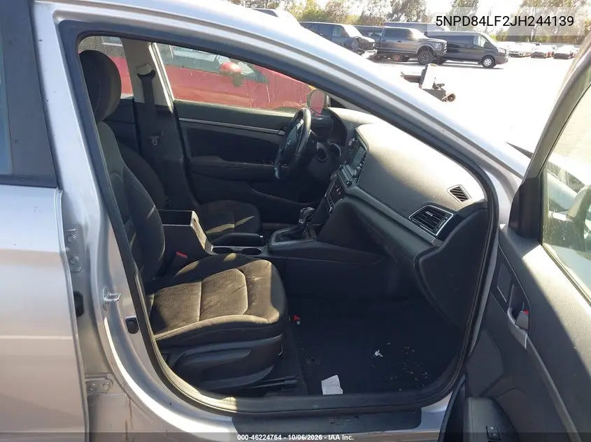 2018 HYUNDAI ELANTRA VIN 5NPD84LF2JH244139 — фото 5