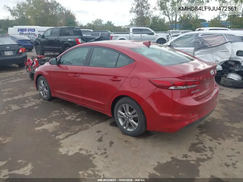 2018 HYUNDAI ELANTRA VIN KMHD84LF9JU472561 — фото 3
